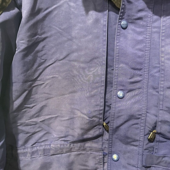 Vintage Carhartt Men 2XL Blue Anorak Rain Jacket Coat Mesh Lined Workwear - Picture 5 of 15